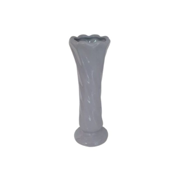 Vaso Cinza Solitário 